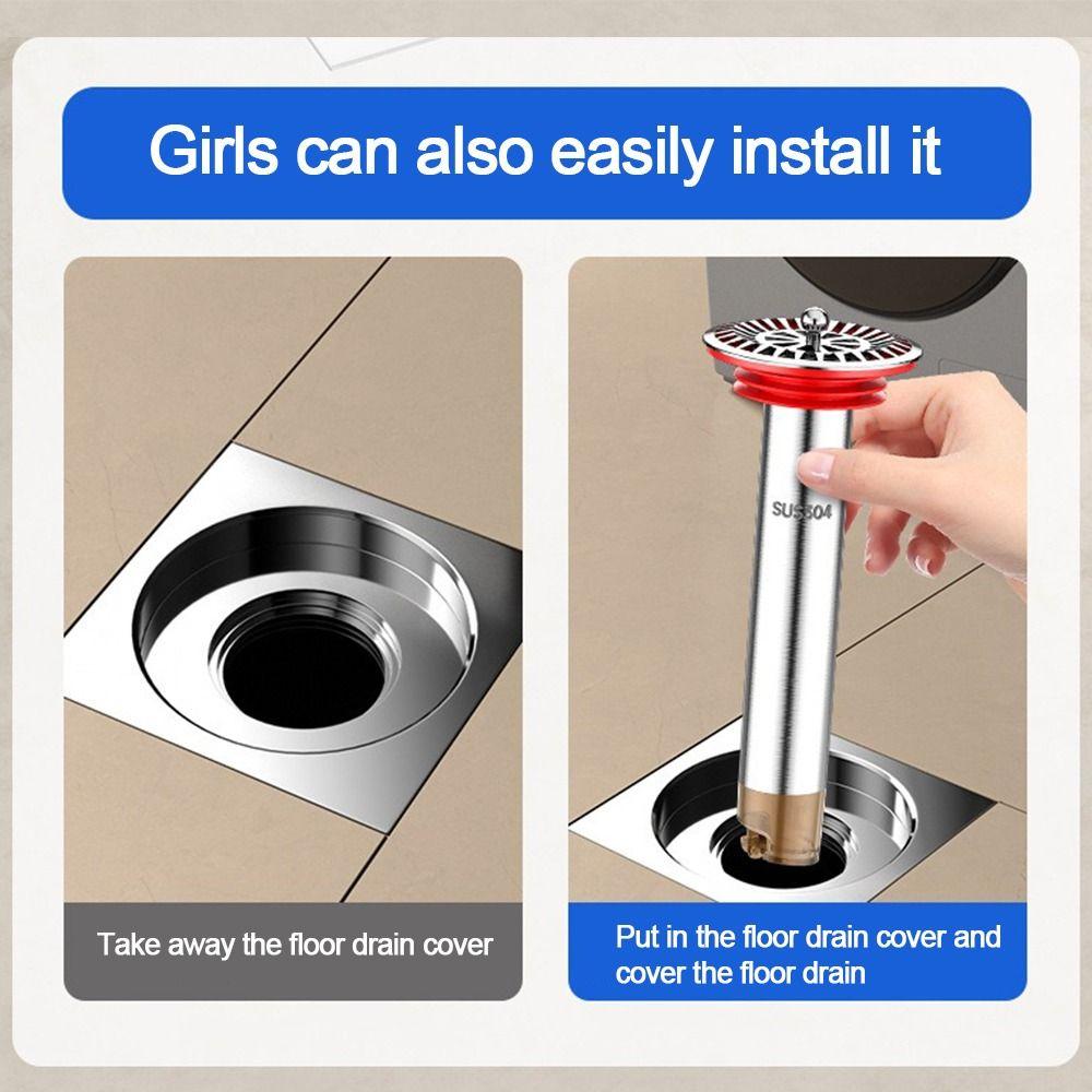 Insect Proof Removable Seal Stopper Easy Install Basin Drain Filter  Water Drain Supplies