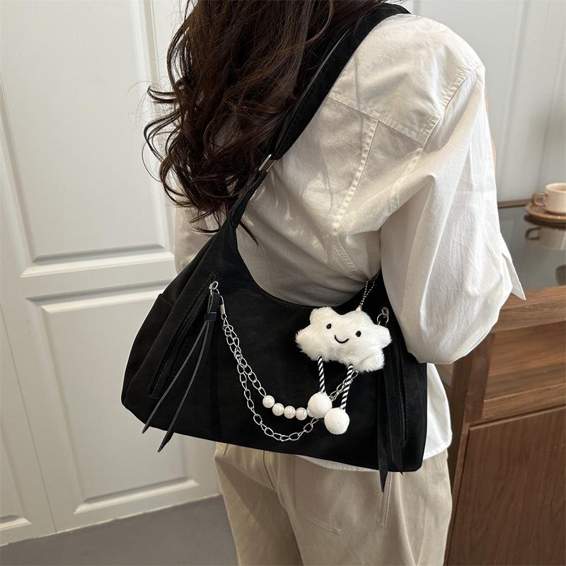Vintage Simple  High-quality Texture Shoulder Bag for Women Casual Crossbody Bag  Fashiable and Versatile Commuting Bag
