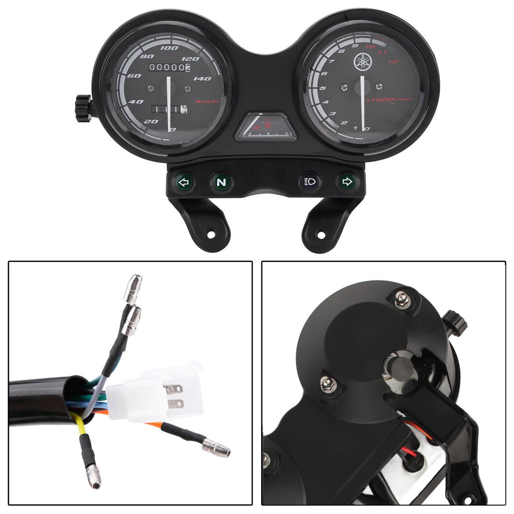 DC 12V Motorrad Motorrad 12000RPM LCD Kilometerzähler Fit für YBR 125