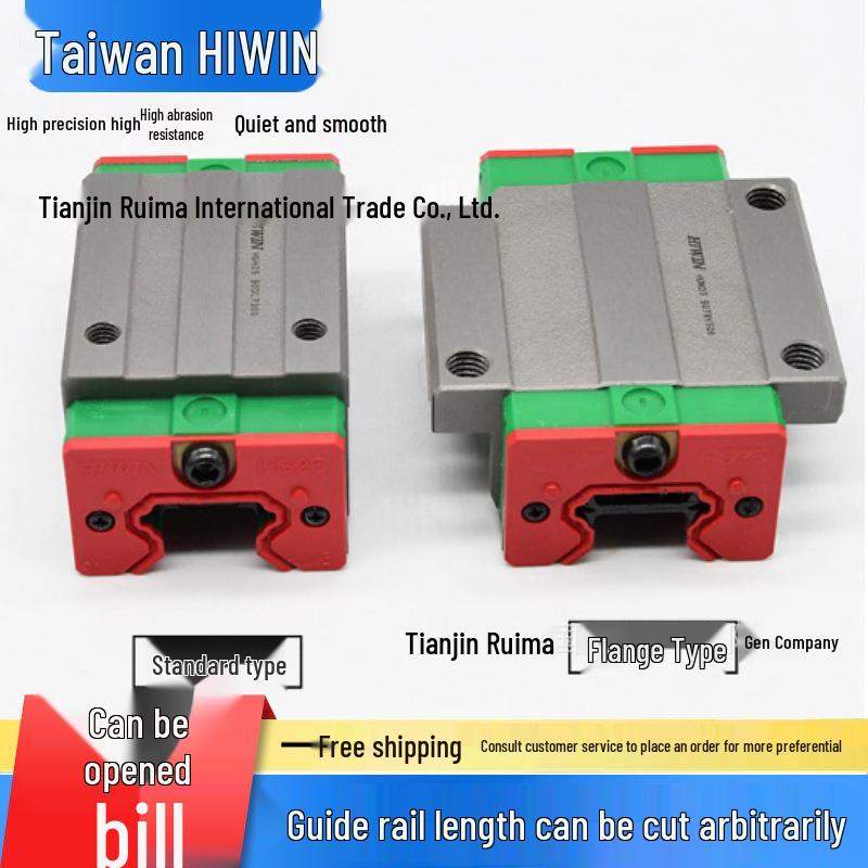 HIWIN Linear Guide Block Rail RGH/RGW Series: Sizes 15-65CA/CC/HA/HC/CB