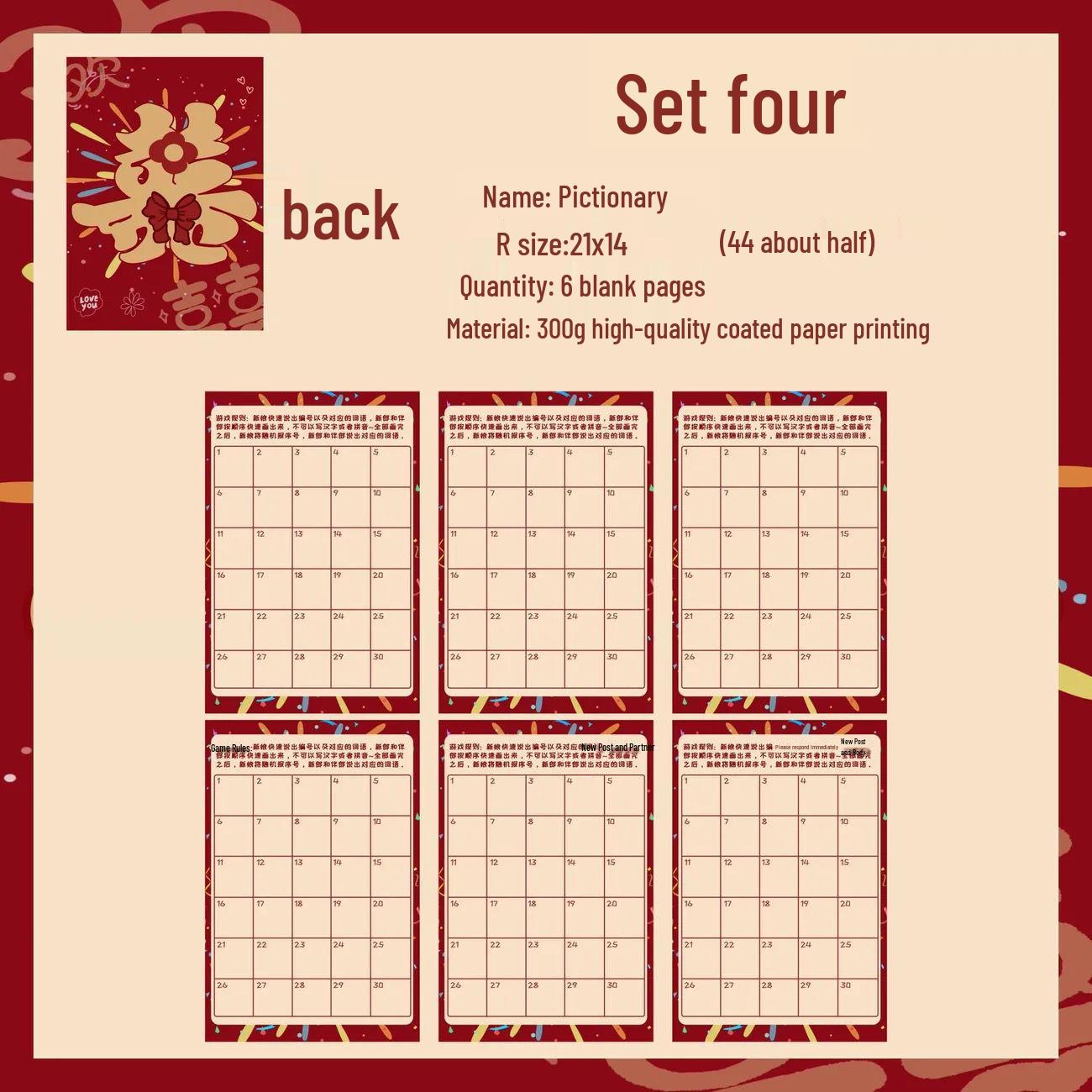 

I Draw, I Guess: Creative Wedding Photo Props and Games for Groomsmen