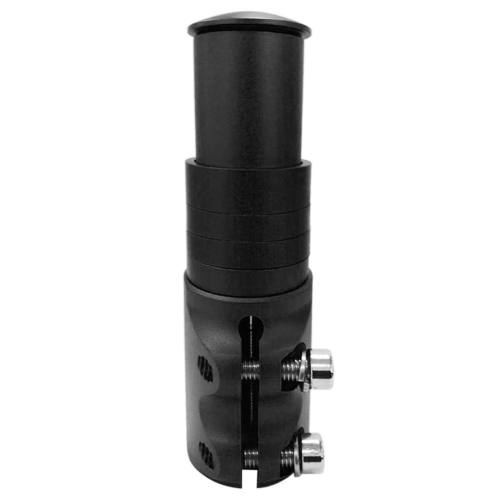 Kaisai Red Aluminum Alloy Bike Fork Stem Riser Extender Extension Bicycle Cycle Bike Stem Head Up Raiser Handlebar Riser Adaptor