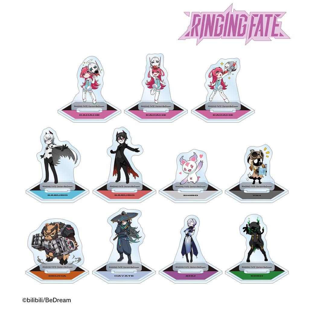 TV Anime Trading Mini Acrylic Stands Box of 11 "RINGING FATE"