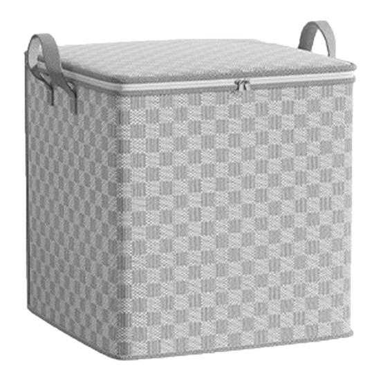 Clothes Storage Bag Closet Organizer with Reinforced Handle Large Capacity Foldable Design Comforter Blanket Storage Container