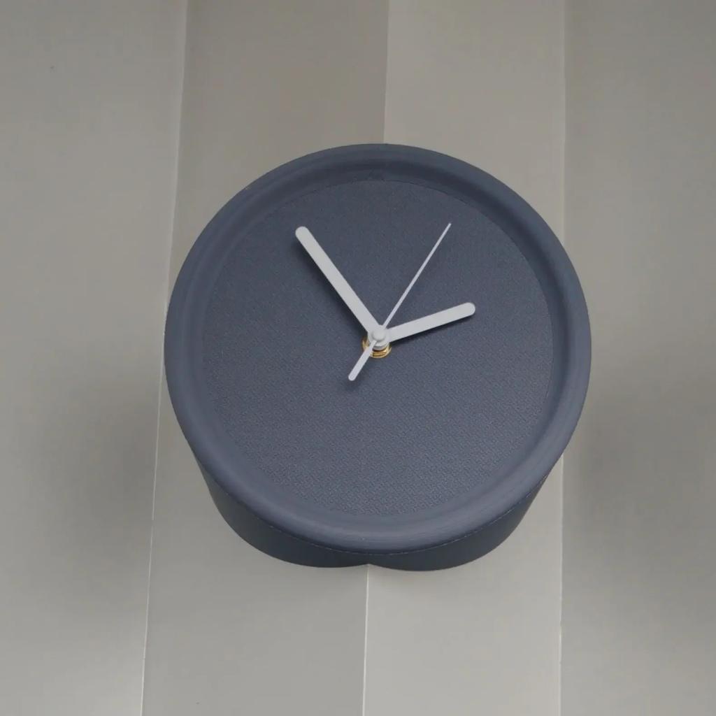 8inch Silent Wall Clocks Creative Non-Ticking Punch-Free Corner Wall Clock Bedroom Technology Luxury Art Home Decoration