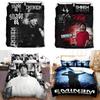 Set Biancheria da Letto Stampa Digitale 3D Eminem con Tessuto Cottonfeel per Arredo Camera da Letto Moderna