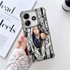 Anime Geto Suguru JUJUSU Soft Phone Case For Xiaomi Redmi Note 14 15 Pro Plus 13 12 11S 11T 5G 10 9S 9 Plating Anti-Fall Fundas