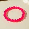 DIEZI Handmade 8 Colors Candy Color Acrylic Beads Bracelets For Women Girls Fashion Sweet Strand Bracelets Bangles Men Jewelry