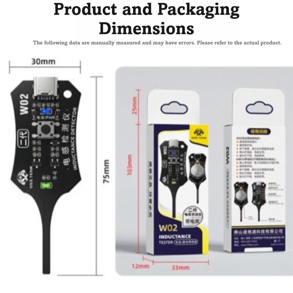 Type-C Interface Inductance Tester Motherboard Coil Tester  Induction Quick Check