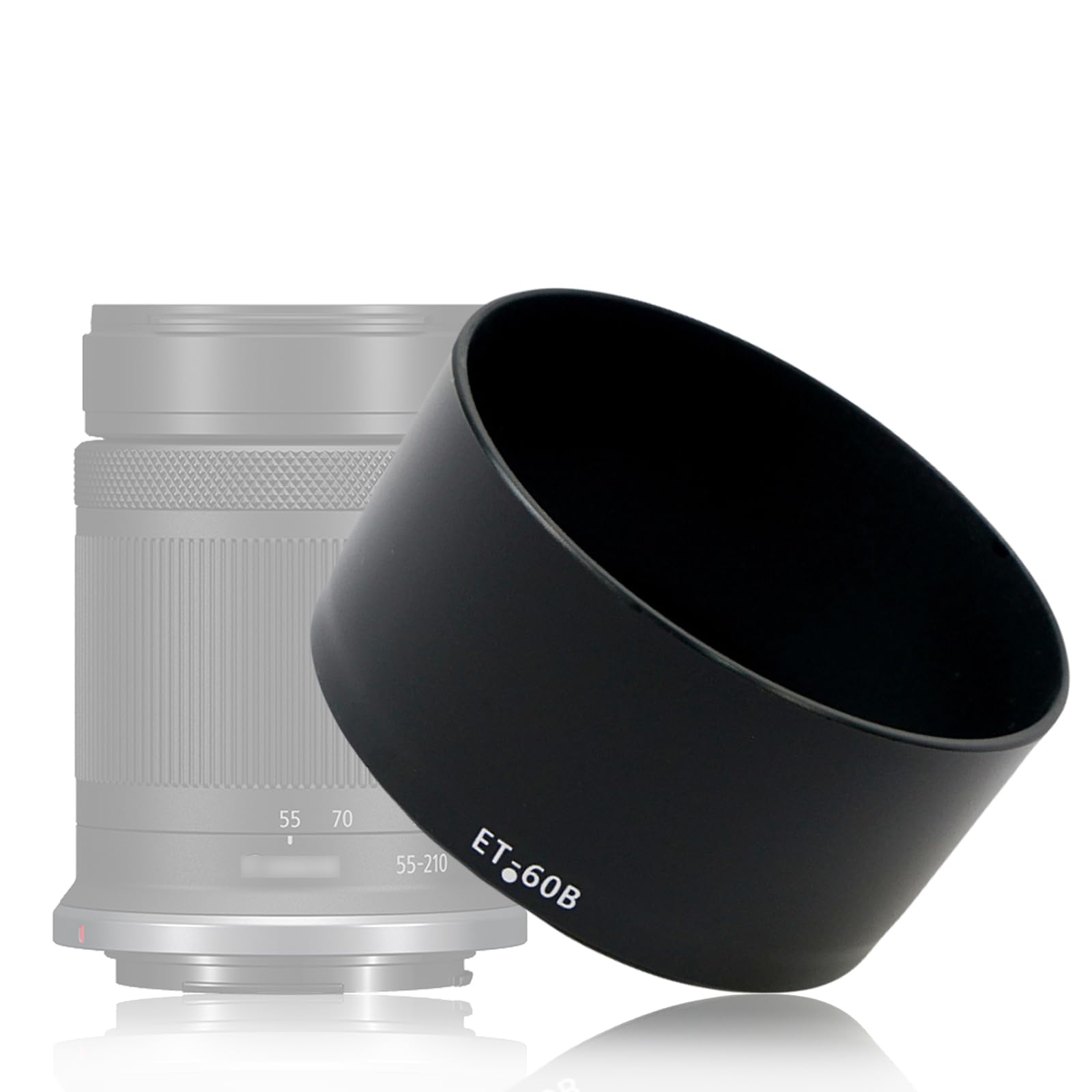 

Canon Lens Hood Compatible with Canon IS STM Lens ET-60B RF-S 55-210mm f/5-7.1