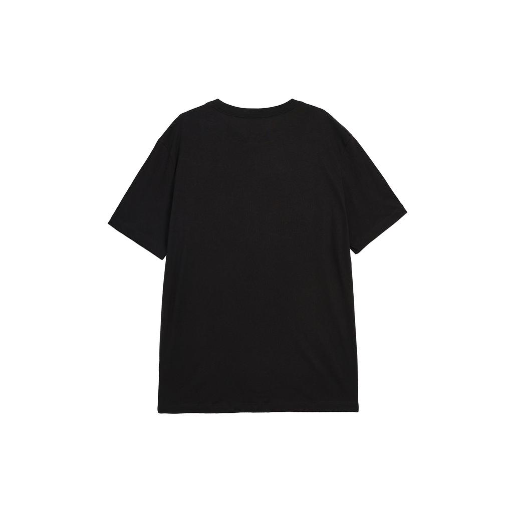 Nike Logo Print Crew Neck Short Sleeve T-Shirt Men Tops Black DZ2876-010