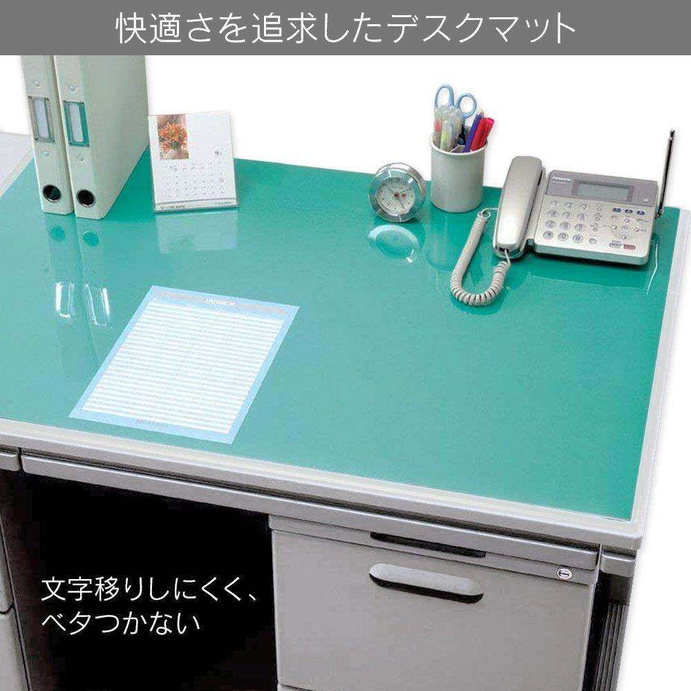 IRIS OHYAMA Schreibtischunterlage Breite 99 x Tiefe 69cm Natur/Grün DMT-9969PZ