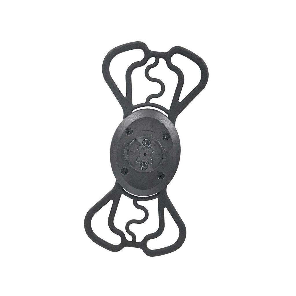 Carbon Fiber Bike Speedometer & Phone Mount with 360° Rotation for Mountain/Road Handlebars
