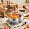 MAXCOOK 28cm Stainless Steel Single-Layer Steamer Pot