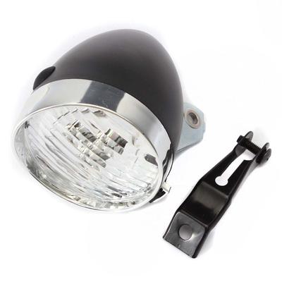 Vintage retro jízdní kolo přední světlo s držákem super jasné 3 LED světlomety na kolo