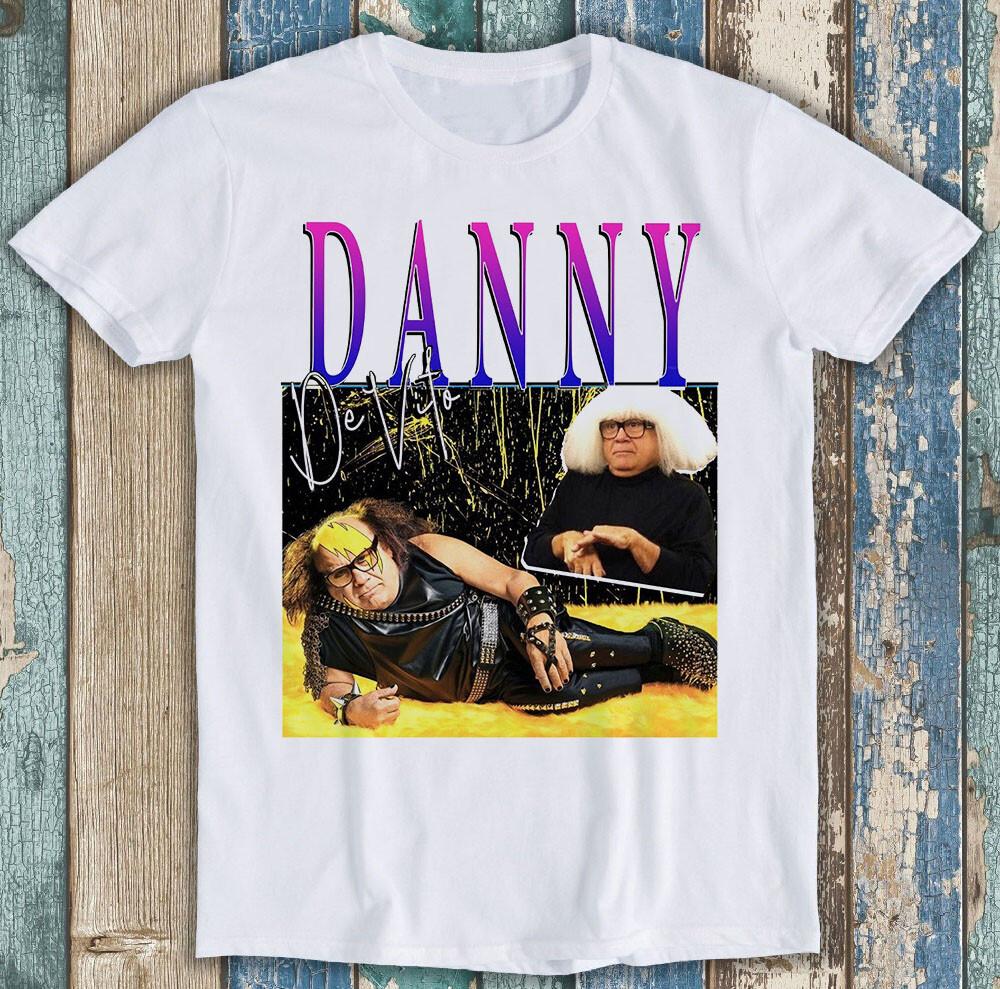 Danny Devito Parody 80s Retro USA TV Artist Funny Unisex Gift Tee T Shirt M1304 XL