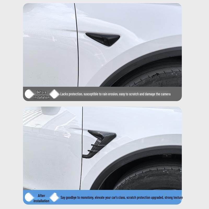 Tesla Model 3 & Y (2024-2026) Fender Camera Decorative Protective Cover Accessories