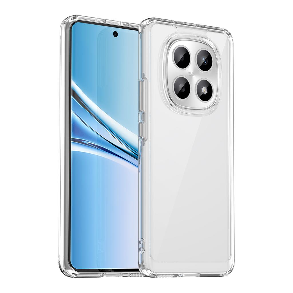 Dla Xiaomi Poco M8 5G/Redmi Note 15 5G (Światowy) Etui TPU + Akryl Ochronne Przezroczyste Pokrowiec na Telefon