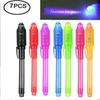 7/14 Stück Spionstift Zauberstift Unsichtbare Tinte Stift Geheimer Stift Partyzubehör zum Verstecken von Dokumenten Markieren