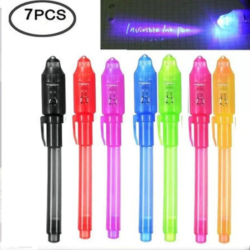 7/14 ks Špionážní pero Magické pero Neviditelné pero Tajné pero Party potřeby pro Skrýt dokument Značkování