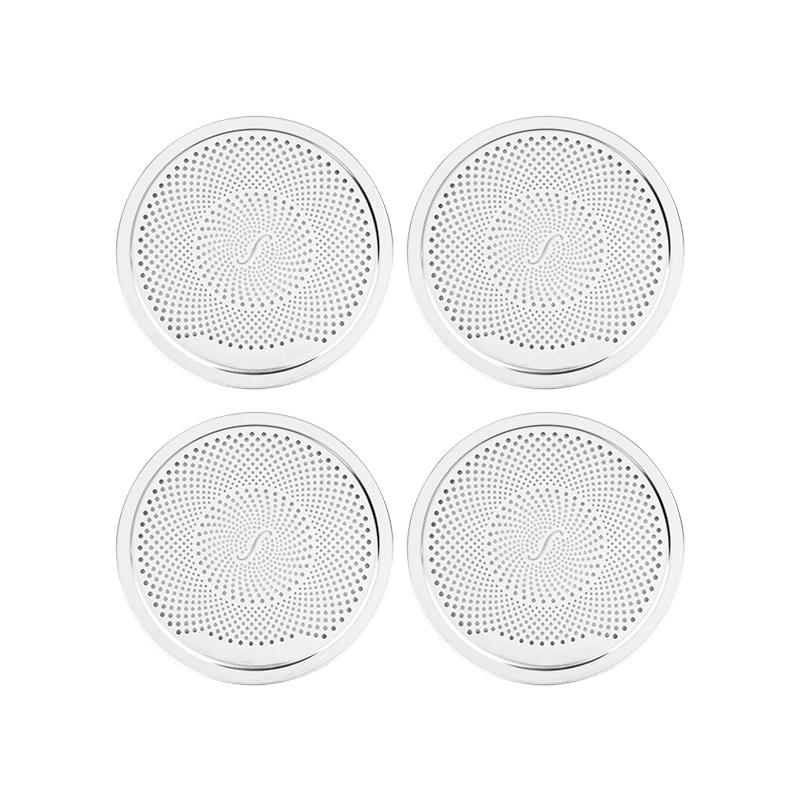 LHD RHD Auto Stereo Lautsprecher Tür Aufkleber Abdeckung Für BMW X5 E70 F15 2008-2018 Edelstahl Trim Auto styling Auto