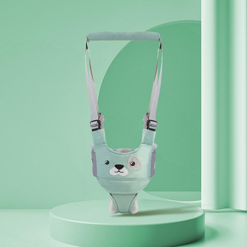 

Summer Baby Walker & Anti-Fall Walking Aid with Anti-Choke Leash зелёный
