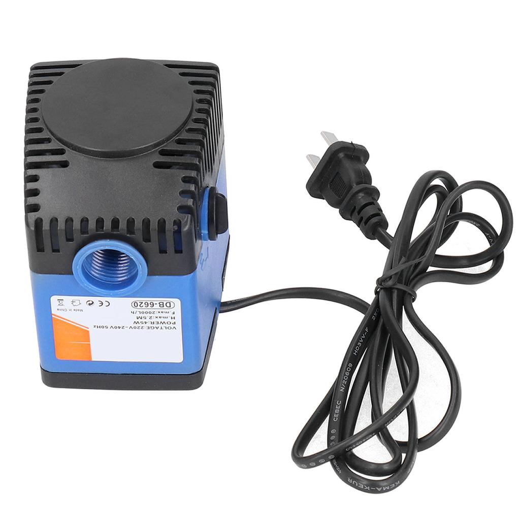 Submersible Water Pump Garden Miniature Self Priming Pump for Fountains Pond CN -