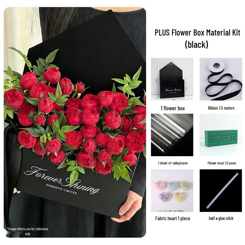 Zhuo Lan DIY Flower Bouquet Kit: Handmade Envelope Box for Flower Arranging & Gift-Giving