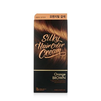 Stylist Silky Hair Color Cream (Orange Brown)