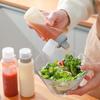 350Ml 5 Holes Condiment Squeeze Bottle Kitchen Ketchup Mustard Bottle Clear Mayonnaise Honey Dispenser Sauce Storage Contain