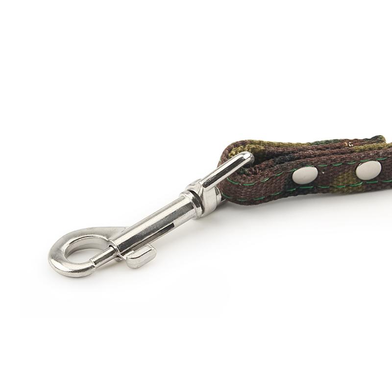 Pet Leashes Cat Outdoor Supplies Camouflage Canvas Dog Leashes Green Dog Leash For Puppy