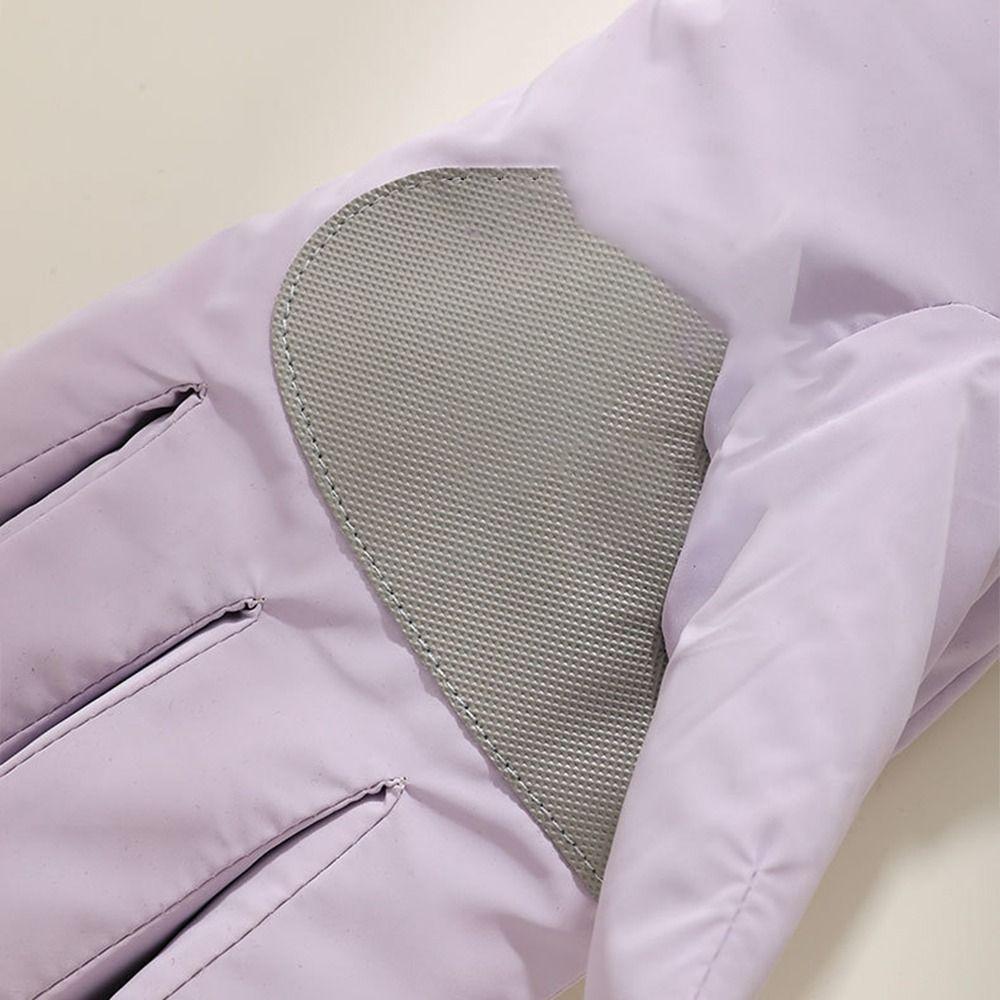 Cute Bear Women Winter Gloves Touchable Screen Skiing Gloves Full Finger Gloves Driving Mittens