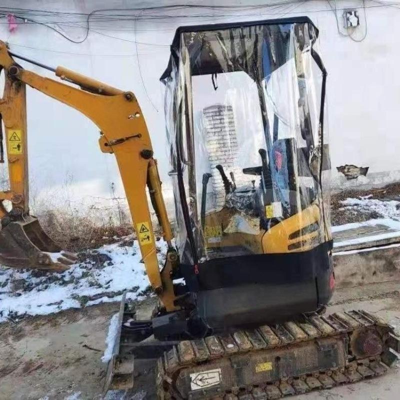 Mini Excavator Outdoor Protection Full Exterior Snow Cover Sunshade Dustproof Protection Cover For Yanmar15/17/20/25/27/30/33/35