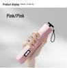 PARACHAS Compact Dual-Use Pencil Umbrella: 111g Portable Sunshade, Sunscreen, Anti-UV Protection
