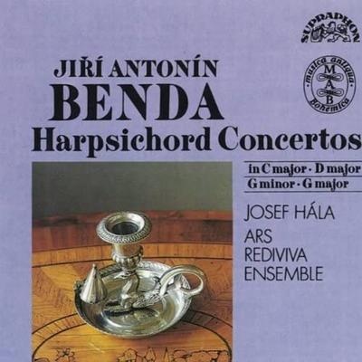 CD GEORG ANTON BENDA, JOSEF H?LA, ARS  - Harpsichord Concertos 1110012 Supraphon 1990 Czechoslov Classical Used