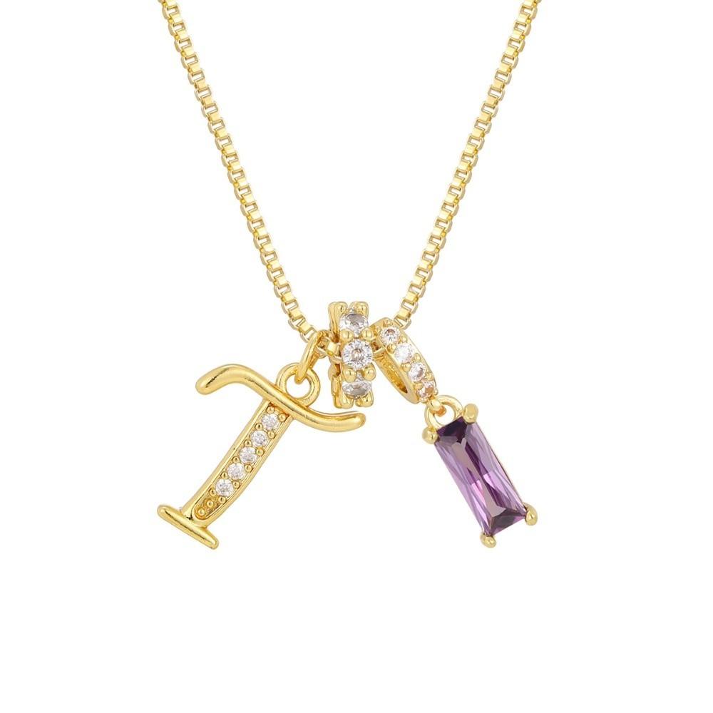 Hypoallergenic Letter Jewelry Adjustable Fashion Pendants Necklace Pendant  for Women Jewelry