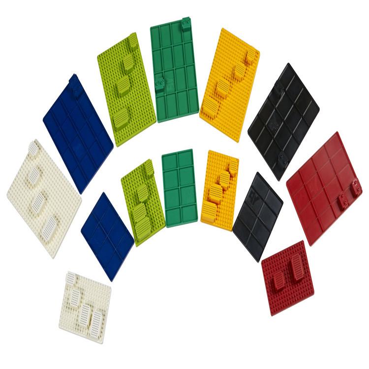 25-Hole Mini Breadboard In 7 Colors - ZY-25 Solderless Test Board, Customizable DIY Building Blocks