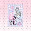 Domi Korean Style Sweet & Cool Girl Character Sticker Book – Creative Journal Stickers
