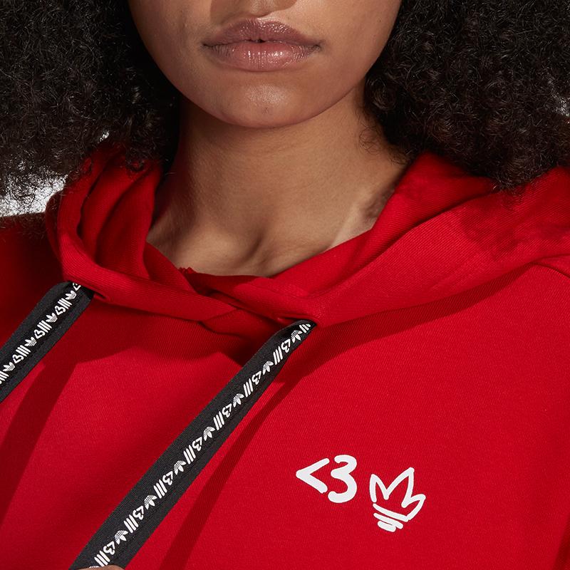 adidas Originals VALENTINE'S Sweatshirt Women's Red H39035