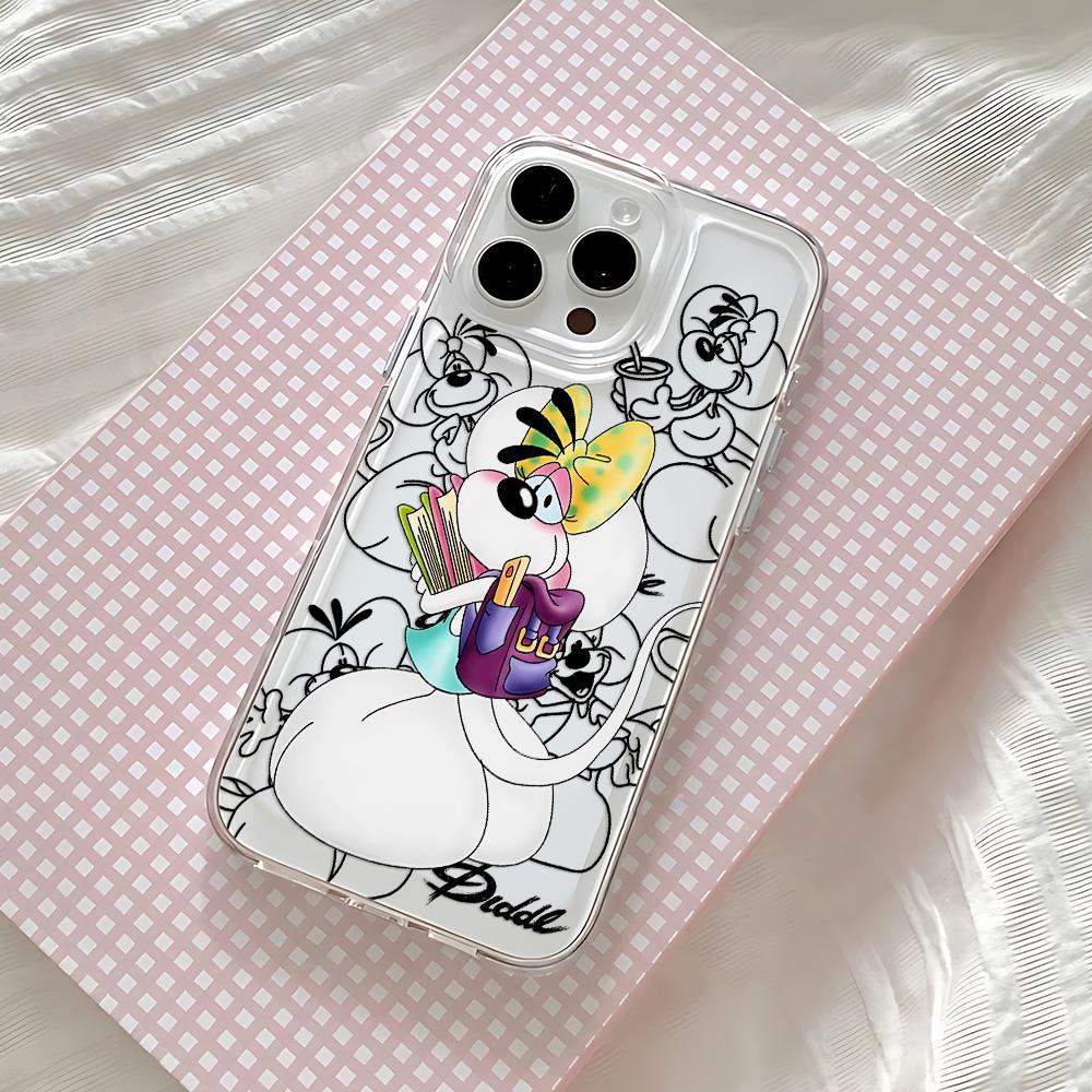 Coque de téléphone Cartoon Diddls Souris Pour Samsung Galaxy S26 S25 S24 S23 S22 S21 S20 FE Note20 Note10 Edge Plus Ultra Lite 5G Housse