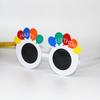 Creative Party Photo Props: Funny Cake & Christmas Birthday Glasses