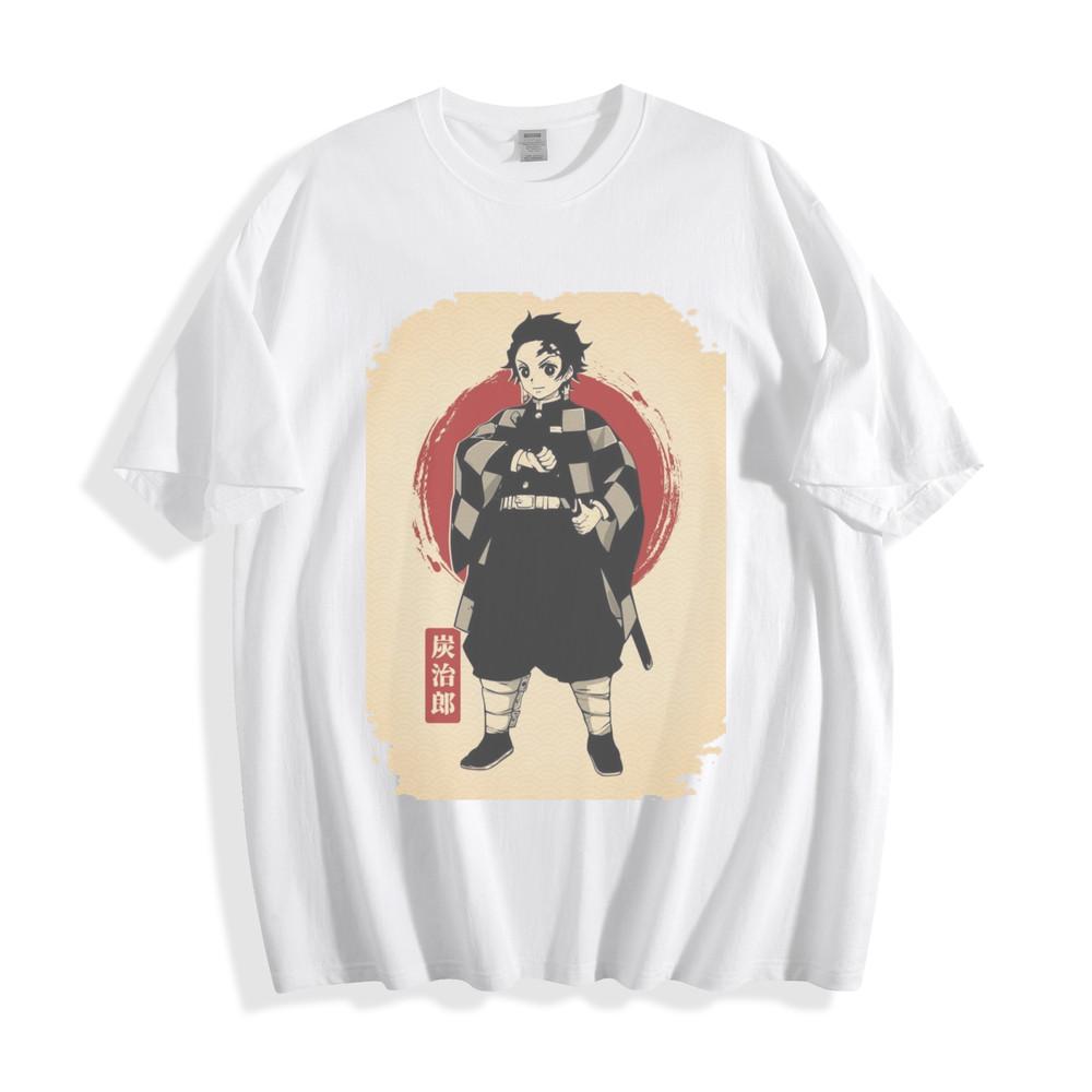 Demon Slayer Tanjiro Kamado T-Shirt - Heroic Water Hashira Unisex Tee Unisex T-Shirt M