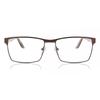 Full Rim Rectangle Matte Brown Menning 881c Fashion Men Eyeglasses