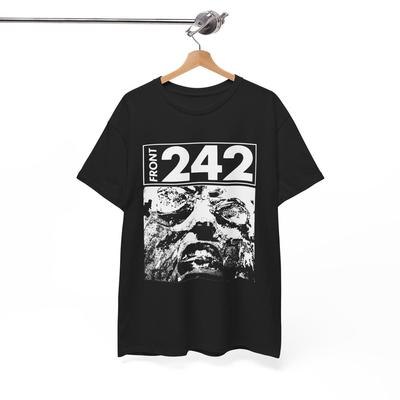 Front 242 T-Shirt Musikband Rock N#039; Roll Punk Gothic Metal Retro Unisex T-Shirt Unisex T-Shirt