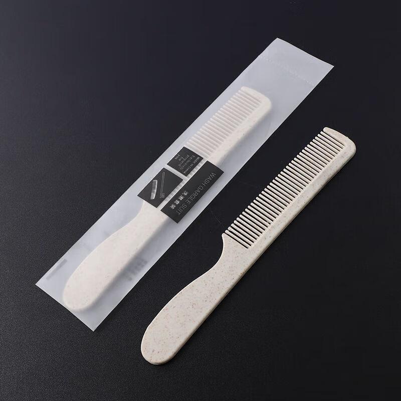 

Disposable Wheat Straw Combs for Hotels