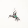 Green Onyx Gemstone 925 Sterling Silver Jewelry Pendant 1.8" For Birthday Gift CP-20-15