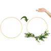 DIY Art Craft Embroidery Dream Catchers Crafts Hoops Knit Tool Wooden Frame Hoop Bamboo Circle
