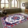 Persian Luxury Living Room Carpet Boho Non-slip Decoration Sofa Large Rugs Bedroom Bedside Foldable Tatami Floor Mat Washable