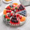 PU Material Simulation Cake Triangular Cake Kids Toys Refrigerator Sticker  Party Decoration
