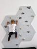 Climbing Wall Cube 1 White - Grasps Black